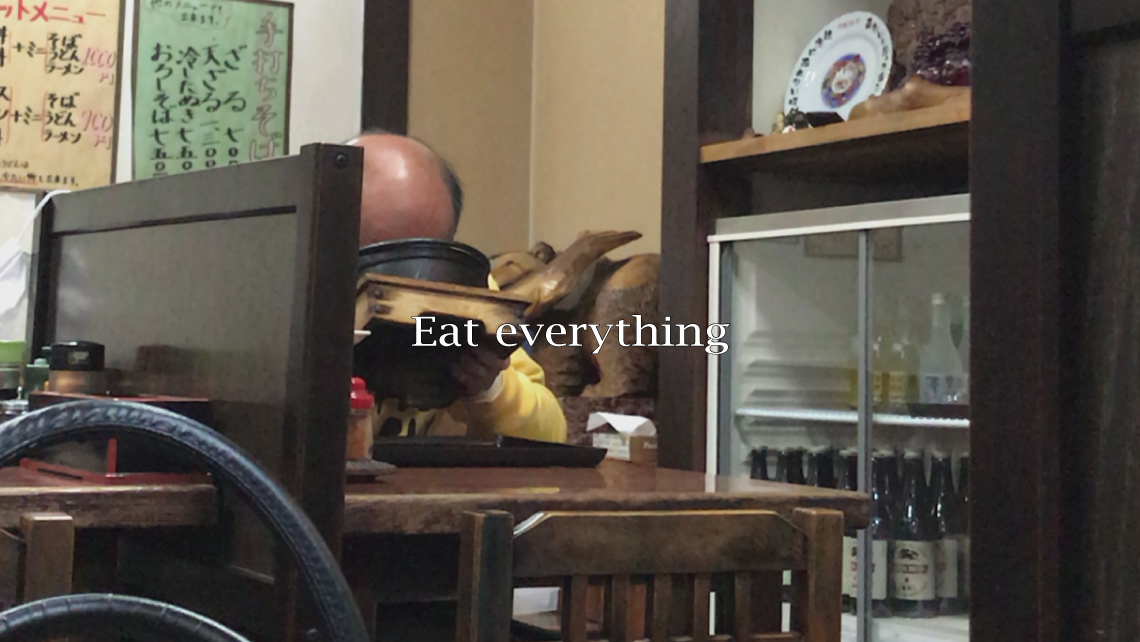 Eat everything